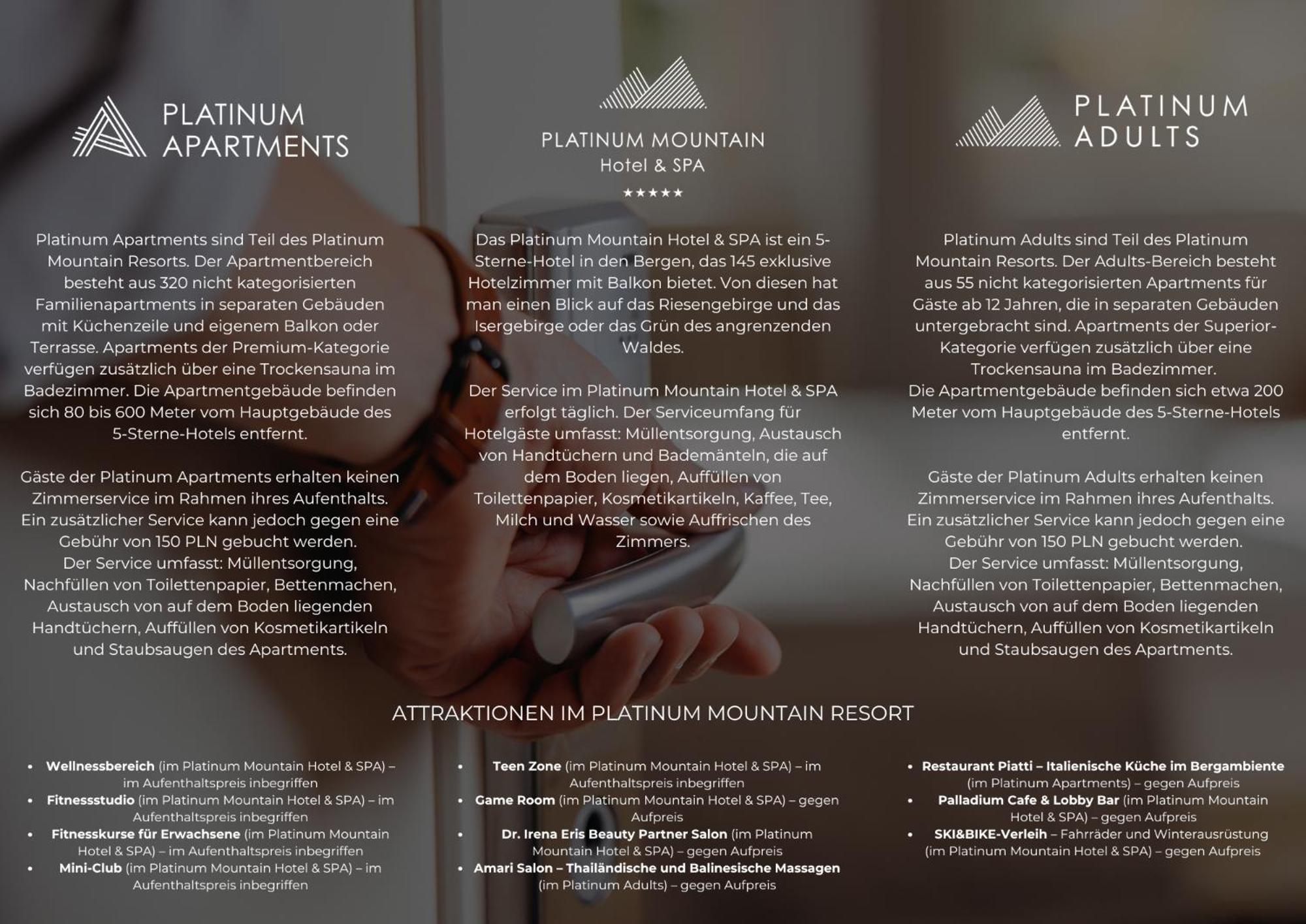 Platinum Mountain Hotel&Spa Шклярська Поремба Екстер'єр фото Brochure
